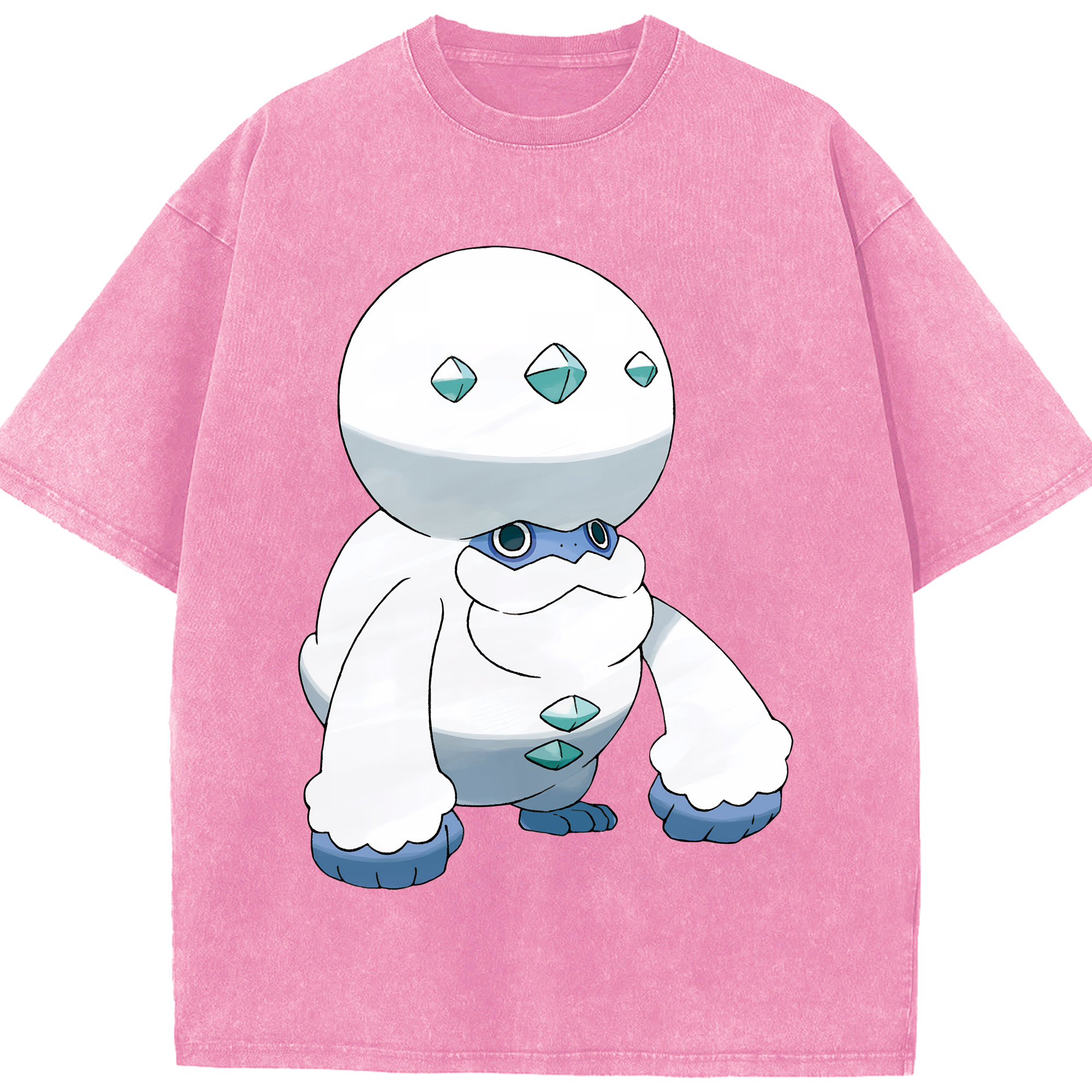 （画像用） ポケットモンスター Pokémon 綿100% ヴィンテージ風 半袖Tシャツ（フロントプリント）